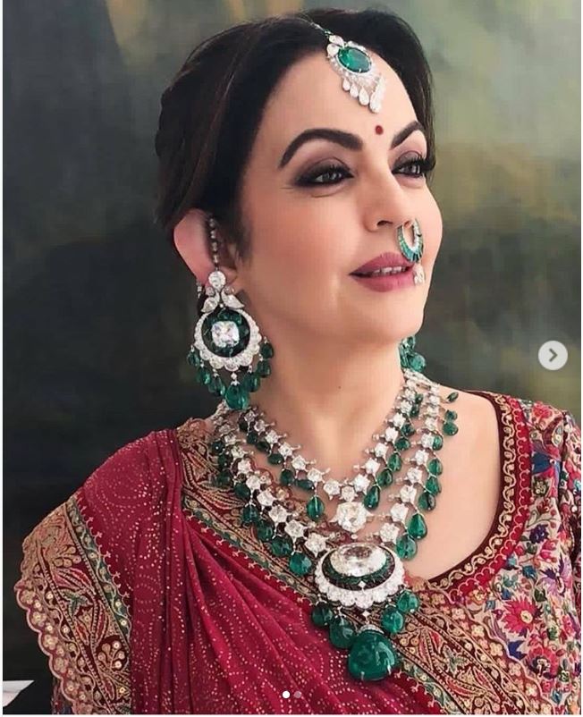 Nita ambani 2025 wedding jewellery